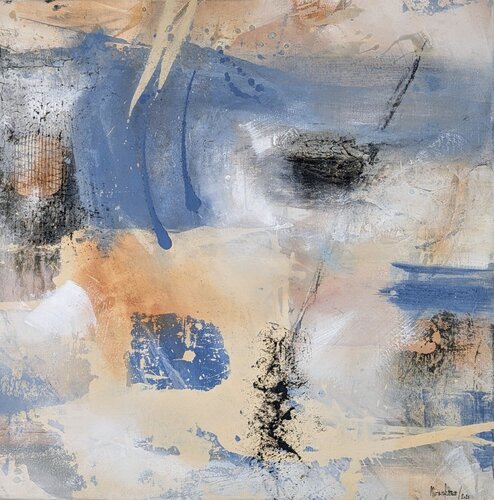 Faded Shore by Miriam Fehlmann, Painting for Sale on Singulart