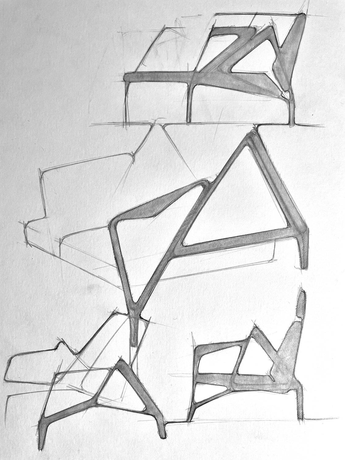 Armchair concept Andrea Sanguineti