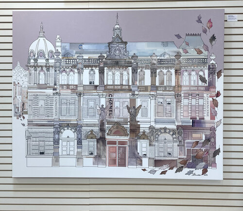 The Old Post Office, Dundee, Scotland von Linda Brownlee, Zeichnungen kaufen auf Singulart