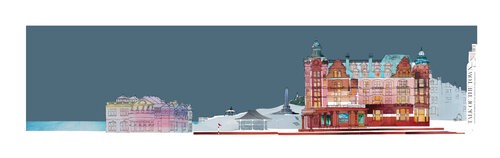 Midnight on the Green, St Andrews, Scotland. by Linda Brownlee, Print for Sale on Singulart
