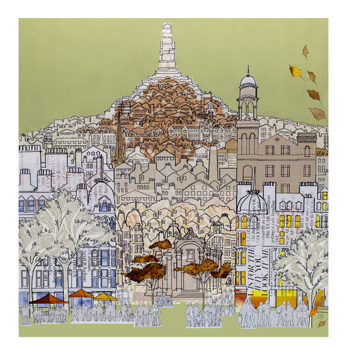 Dundee - L is for the Way You Look di Linda Brownlee, Disegno in vendita su Singulart
