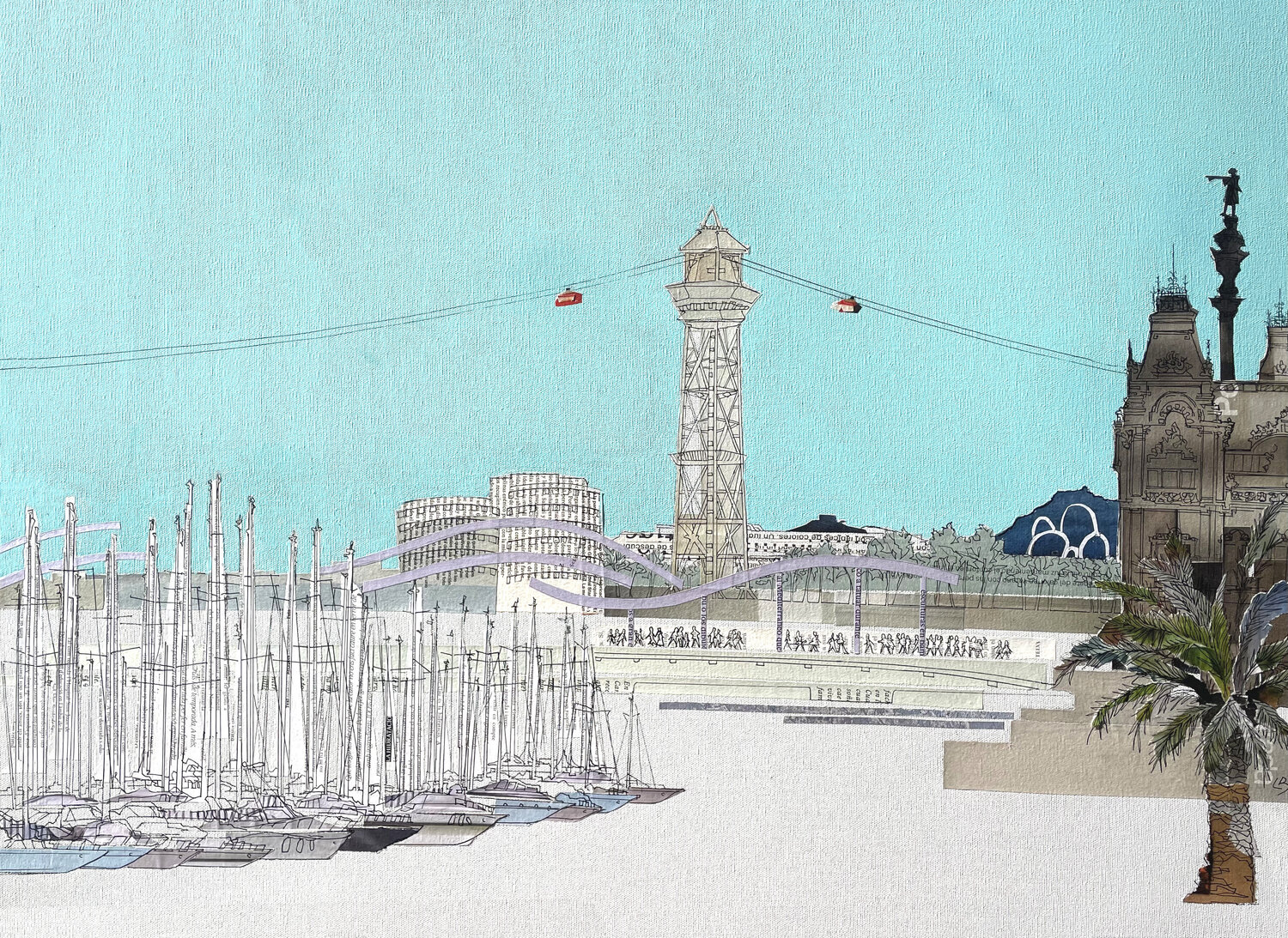 Barcelona Port Vell Linda Brownlee