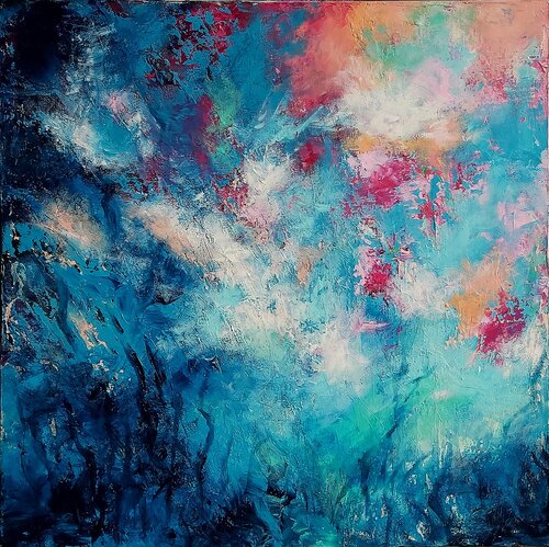 Jardin d'hiver by Hélène Zenatti, Painting for Sale on Singulart