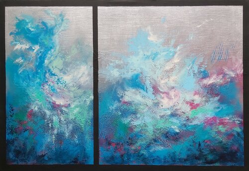 Le Monde En Face di Hélène Zenatti, Pittura in vendita su Singulart