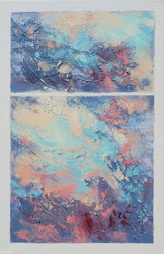 Souffler sur les nuages by Hélène Zenatti, Painting for Sale on Singulart
