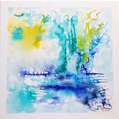 Si le calme revient by Hélène Zenatti, Painting for Sale on Singulart