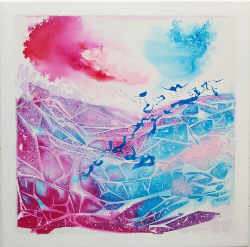 Colline des moments perdus van Hélène Zenatti, Schilderij te koop op Singulart