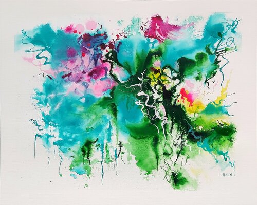 1124 - 03 di Hélène Zenatti, Pittura in vendita su Singulart
