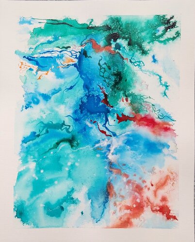 0224 - 05 by Hélène Zenatti, Painting for Sale on Singulart