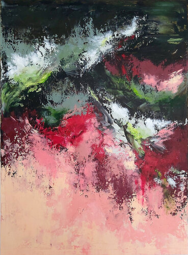 À trop réfléchir by Hélène Zenatti, Painting for Sale on Singulart