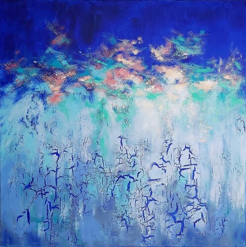Avant que la nuit... by Hélène Zenatti, Painting for Sale on Singulart