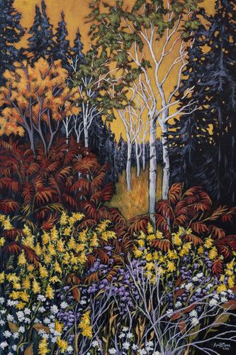 Glorious Autumn van Anne Heather Moore, Schilderij te koop op Singulart