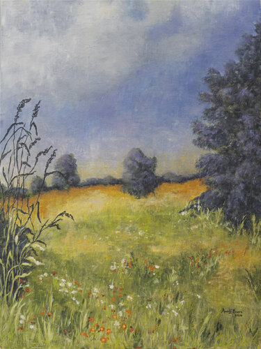 Indian Paintbrush van Anne Heather Moore, Schilderij te koop op Singulart
