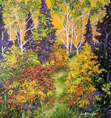 A Path Well Travelled van Anne Heather Moore, Schilderij te koop op Singulart
