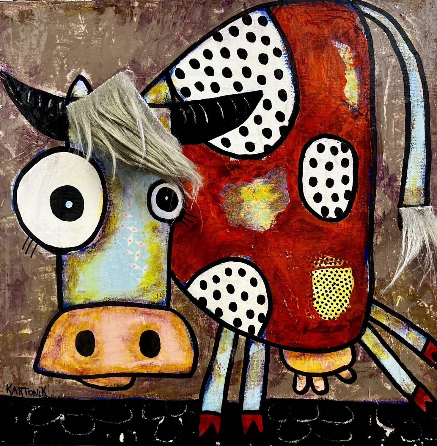 COW GIRL KARTONIK
