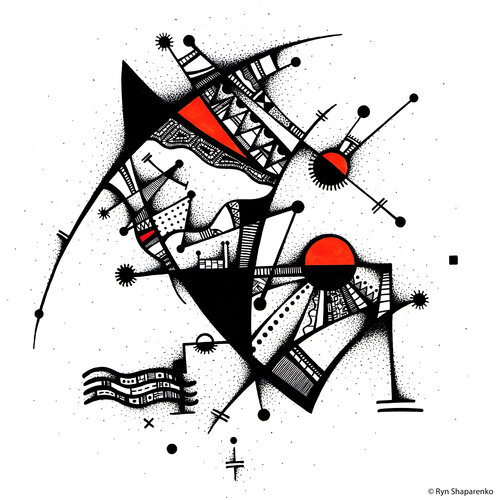 Werknummer 1312 von Ryn Shaparenko, Zeichnungen kaufen auf Singulart