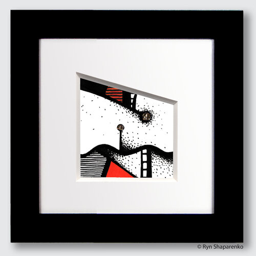 Werknummer 1308 by Ryn Shaparenko, 소묘 for Sale on Singulart