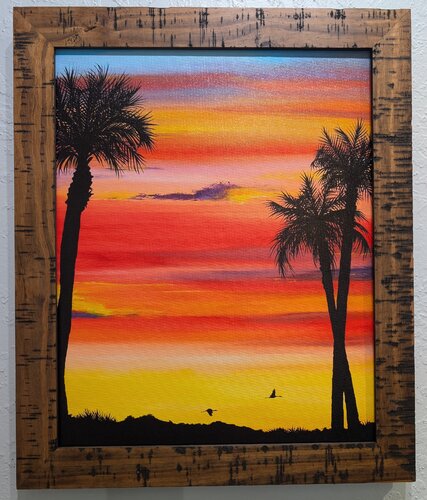 Spacious Skies II van Linda Z Artist, Afdruk te koop op Singulart