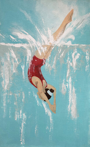 Dive into II von Andrea Eisenberger, Malerei kaufen auf Singulart