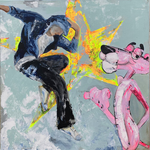 Dancing Star von Andrea Eisenberger, Malerei kaufen auf Singulart