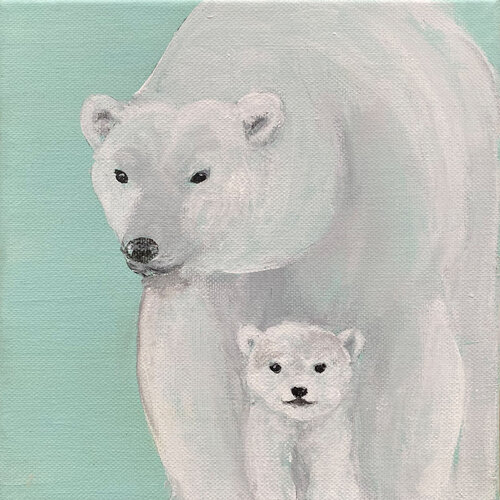 Protected by Andrea Eisenberger, Painting for Sale on Singulart