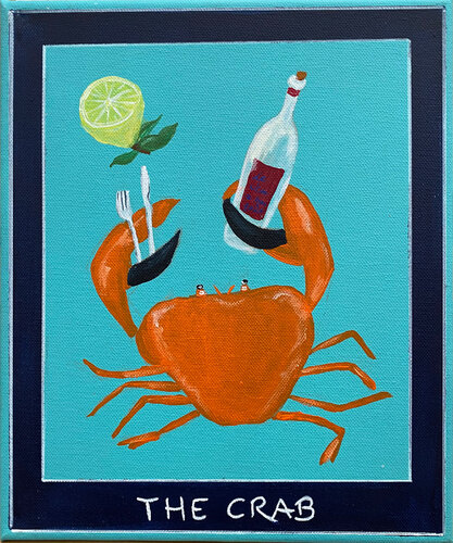 The Crab von Andrea Eisenberger, Malerei kaufen auf Singulart