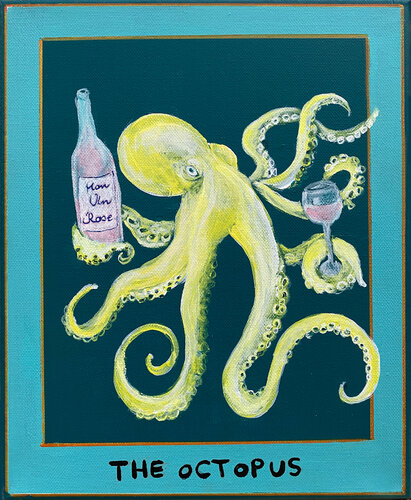 The Octopus von Andrea Eisenberger, Malerei kaufen auf Singulart