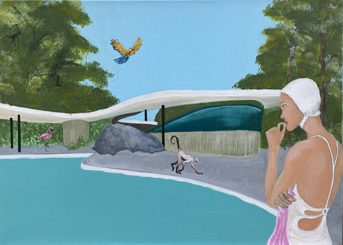 A strange pink visitor Andrea Eisenberger