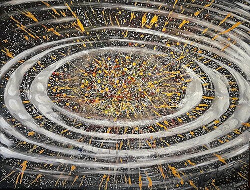 Jenseits der Gier van Rainer Englisch, Schilderij te koop op Singulart