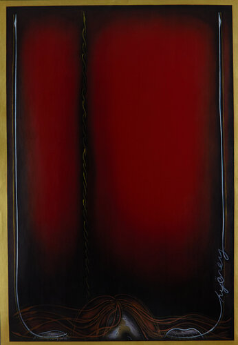 Die Rote Serie (KA191007006-35) von Hakan Yöney, Malerei kaufen auf Singulart