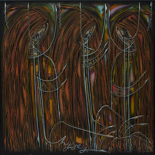 Acryl auf Leinen (TA185050004-39) van Hakan Yöney, Schilderij te koop op Singulart