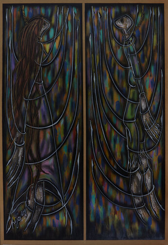 Die Musik (KA1810070014-117) von Hakan Yöney, Malerei kaufen auf Singulart