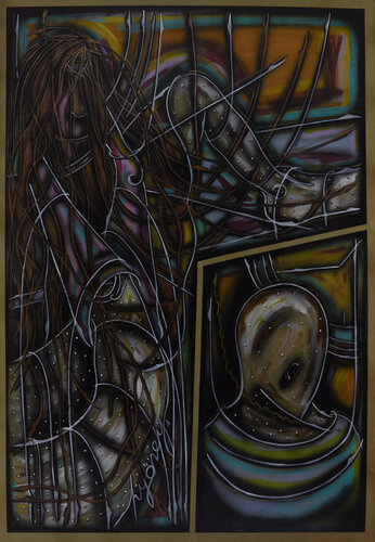 Die Uhr (KA1810070009-112) de Hakan Yöney, Pintura a la venta en Singulart