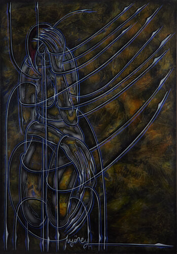 Acryl auf Leinen (TA1610070001 - 181) van Hakan Yöney, Schilderij te koop op Singulart