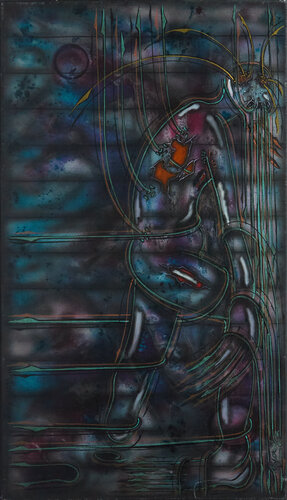 Acryl auf Leinen (TA167040002-50) van Hakan Yöney, Schilderij te koop op Singulart