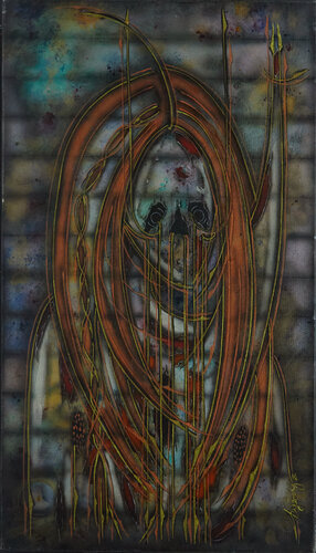 Acryl auf Leinen (TA167040006-51) van Hakan Yöney, Schilderij te koop op Singulart