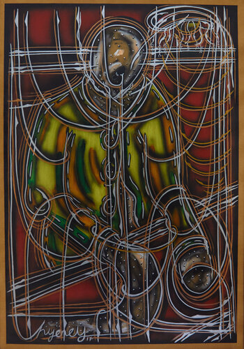 Die Rote Serie (KA1710070004-90) van Hakan Yöney, Schilderij te koop op Singulart