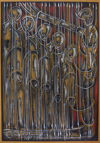 Die Rote Serie (KA1710070012-89) van Hakan Yöney, Schilderij te koop op Singulart