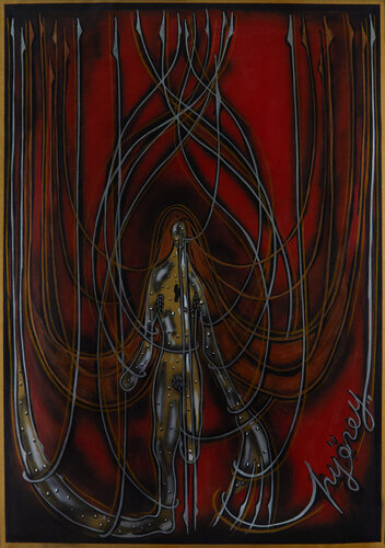 Die Rote Serie (KA1710070011-20) by Hakan Yöney, Painting for Sale on Singulart