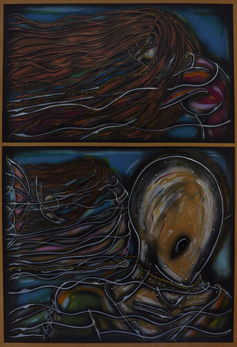 Der Wind (KA1810070011-114) van Hakan Yöney, Schilderij te koop op Singulart