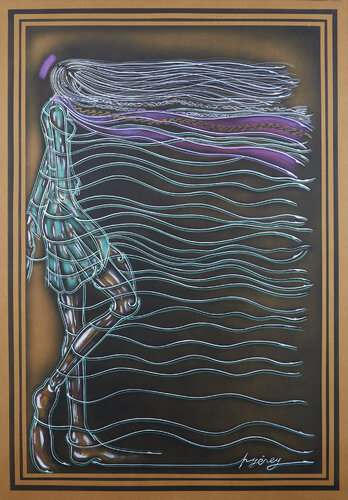 Acryl auf Papier (KA2210070005-203 von Hakan Yöney, Malerei kaufen auf Singulart