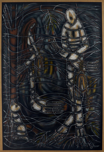 Acryl auf Papier (KA1910070039-39) van Hakan Yöney, Schilderij te koop op Singulart