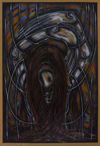 Acryl auf Papier (KA1910070014-61) van Hakan Yöney, Schilderij te koop op Singulart