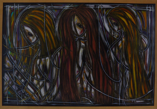 Acryl auf Papier (KA1970100001-70) von Hakan Yöney, Malerei kaufen auf Singulart