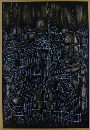 Schwarz - Weiss Serie (KA1910070024/1-23) van Hakan Yöney, Schilderij te koop op Singulart