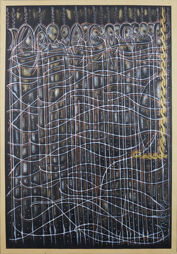 Schwarz - Weiss Serie (KA1910070025-213) di Hakan Yöney, Pittura in vendita su Singulart