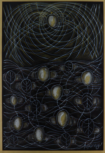 Schwarz - Weiss Serie (KA1910070031-6) van Hakan Yöney, Schilderij te koop op Singulart