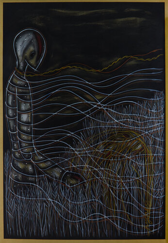 Schwarz - Weiss Serie (KA1910070036-31) van Hakan Yöney, Schilderij te koop op Singulart