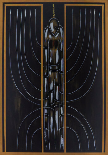 Schwarz - Weiss Serie (KA2010070023-44) von Hakan Yöney, Malerei kaufen auf Singulart