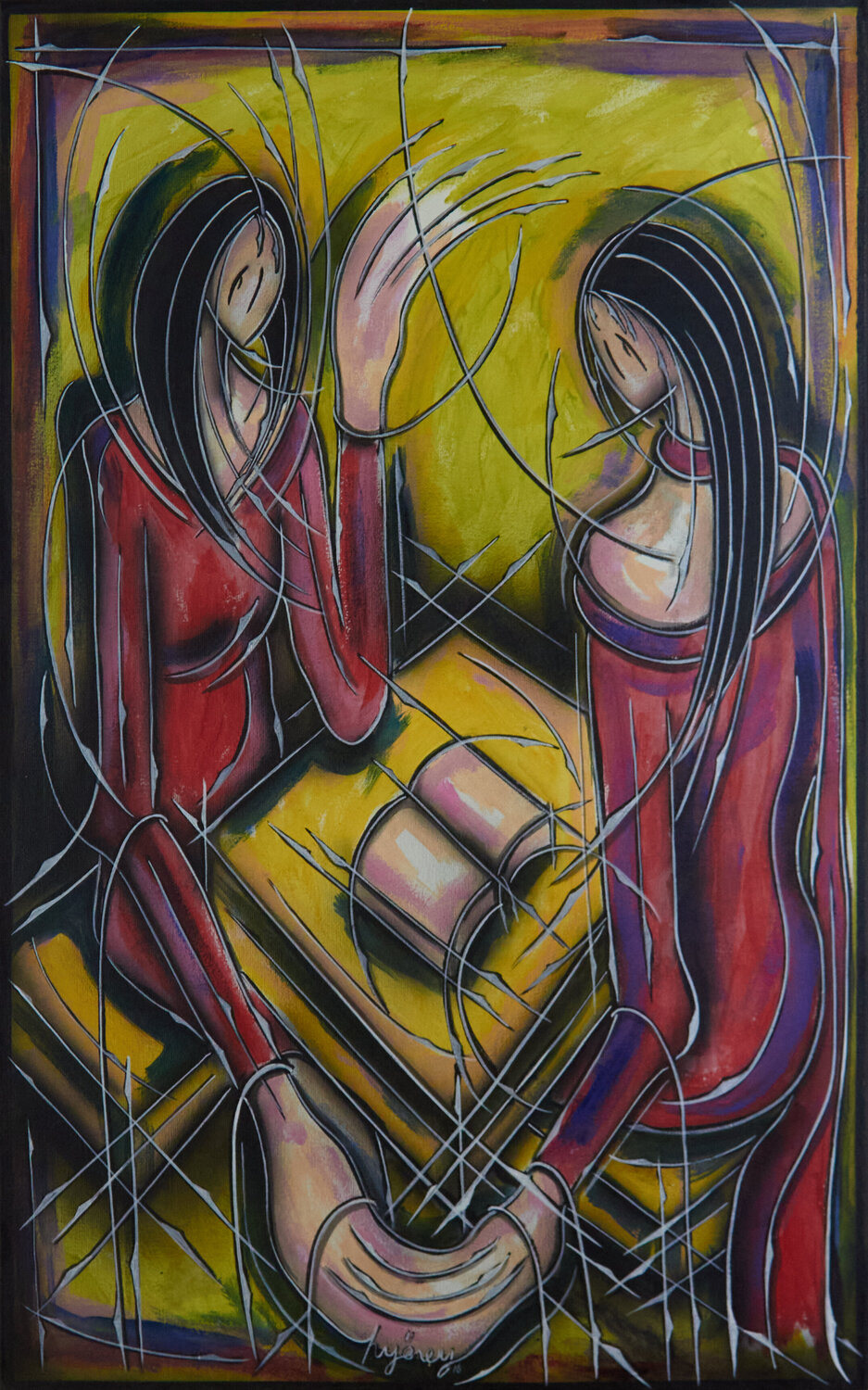 Acryl auf Leinen (TA168050002 -147) Hakan Yöney